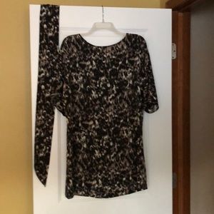 DASH animal print shift dress